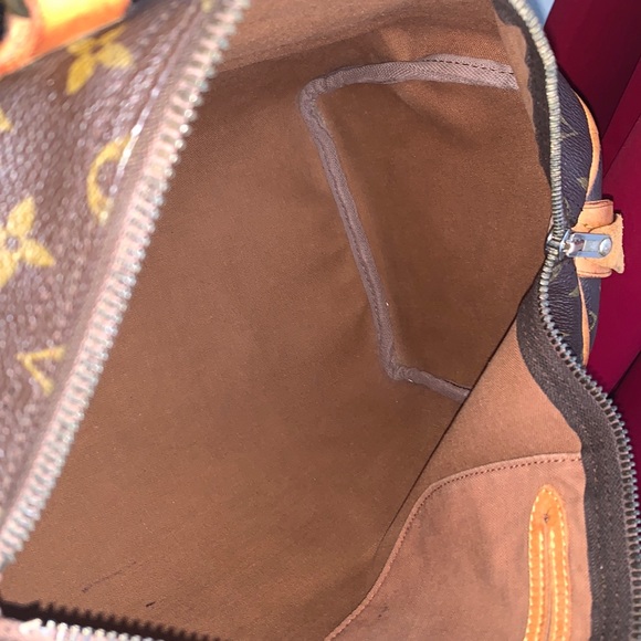 Louis Vuitton Vintage Speedy 35 Handbag. - Picture 5 of 17